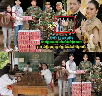 ជី ដេវីត និង ទេព បូព្រឹក្ស ទៅដល់តំបន់មុំ៣ ដោយផ្ទាល់ ដើម្បីគាំទ្រ និងលើកទឹកចិត្តកងទ័/ព