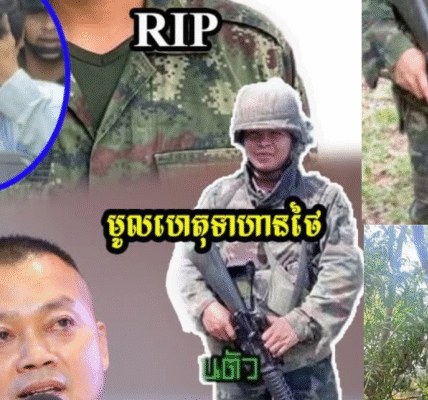 ឪពុករបស់ទាហានថៃ ប្រាប់មូលហេតុថា ដោយសារកូនធុញថប់ក្នុងចិត្តព្រោះជ.ម្លោះព្រំដែ.ន