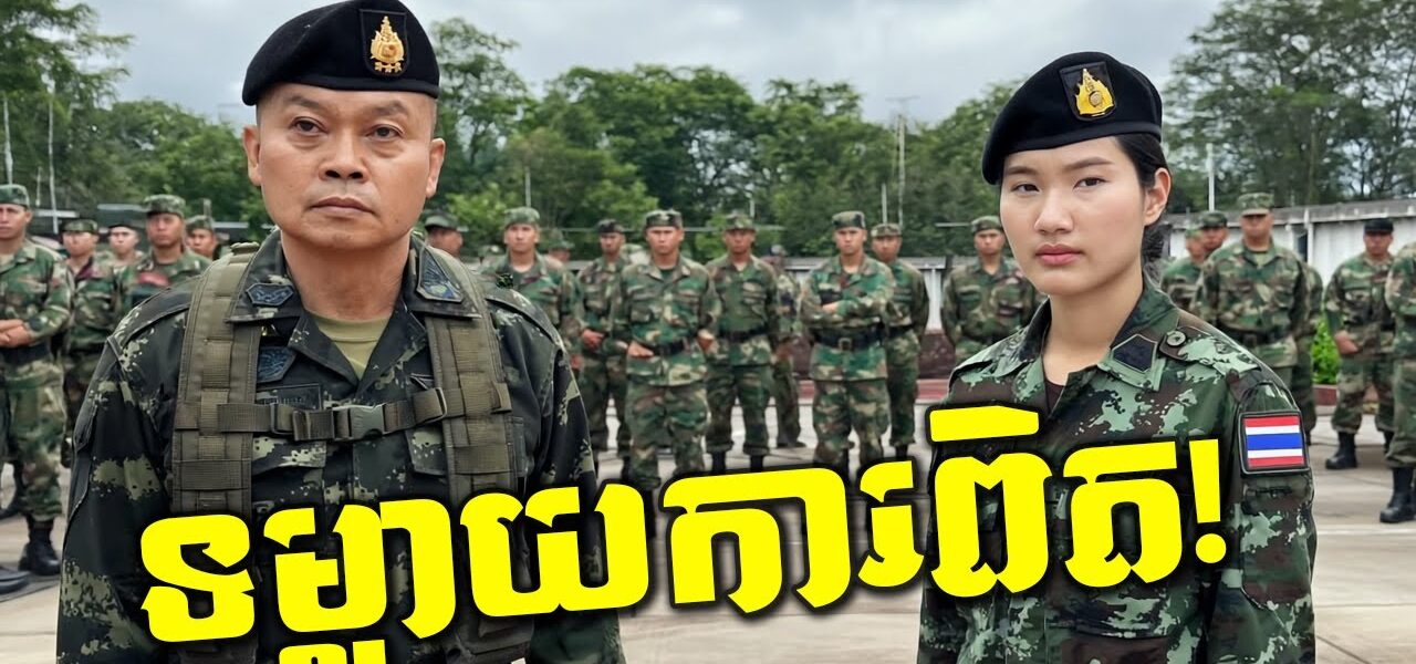 ទម្លាយការពិត! រឿងរ៉ាវទាហានស្រីថៃមានការងារនៅពីក្រោយឆាក! តើនាងជានរណា?